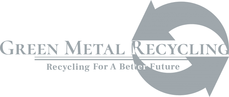 green metal recycling logo